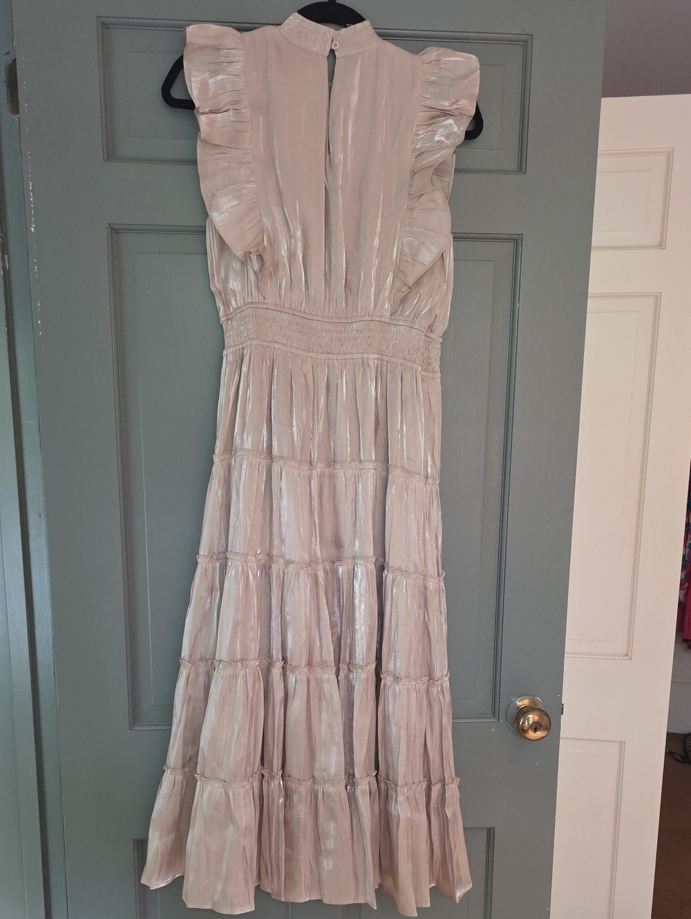 WISHLIST Elegant Midi Ruffle Dress - Picture 7 of 7
